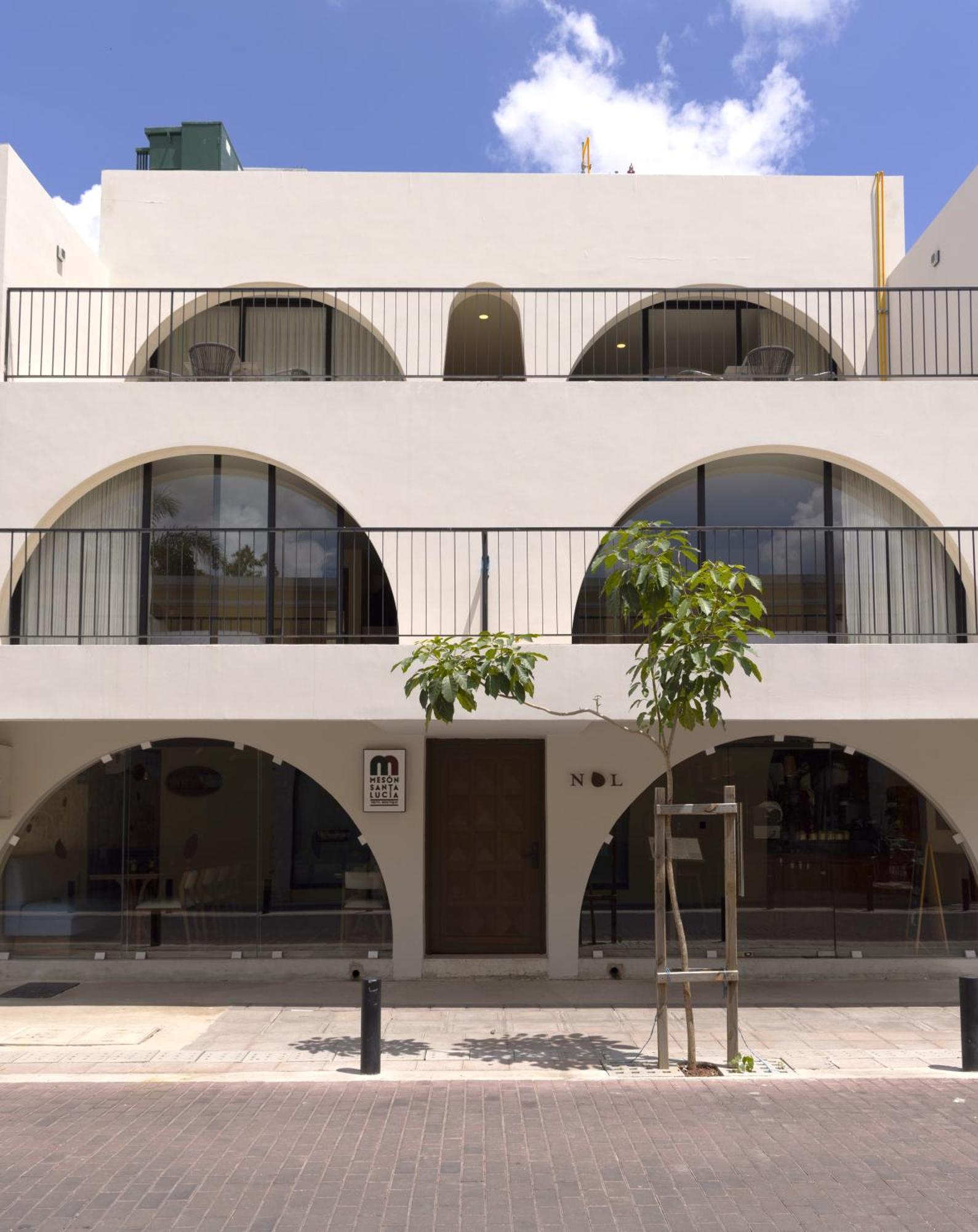 Hotel Meson Santa Lucia Mérida Esterno foto